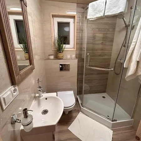 Nad Stawem - Mazury Ferienhaus Rozogi